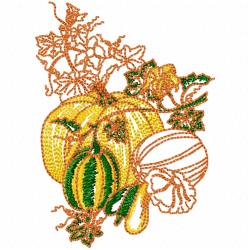 Pumpkin Embroidery Design 2 Pumpkin Embroidery Design 2